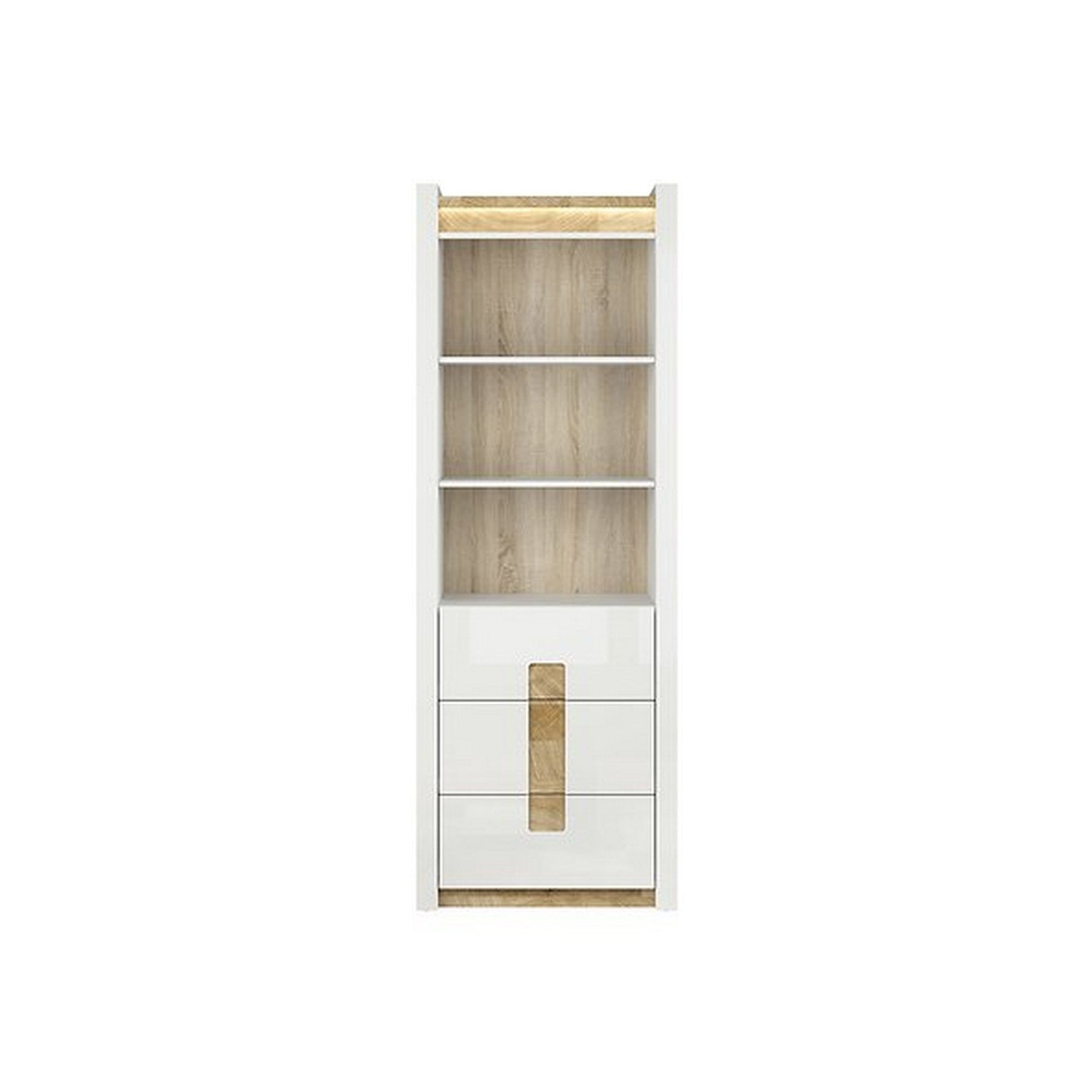 Biblioteca Alameda, alba, 72x41,50x201 cm
