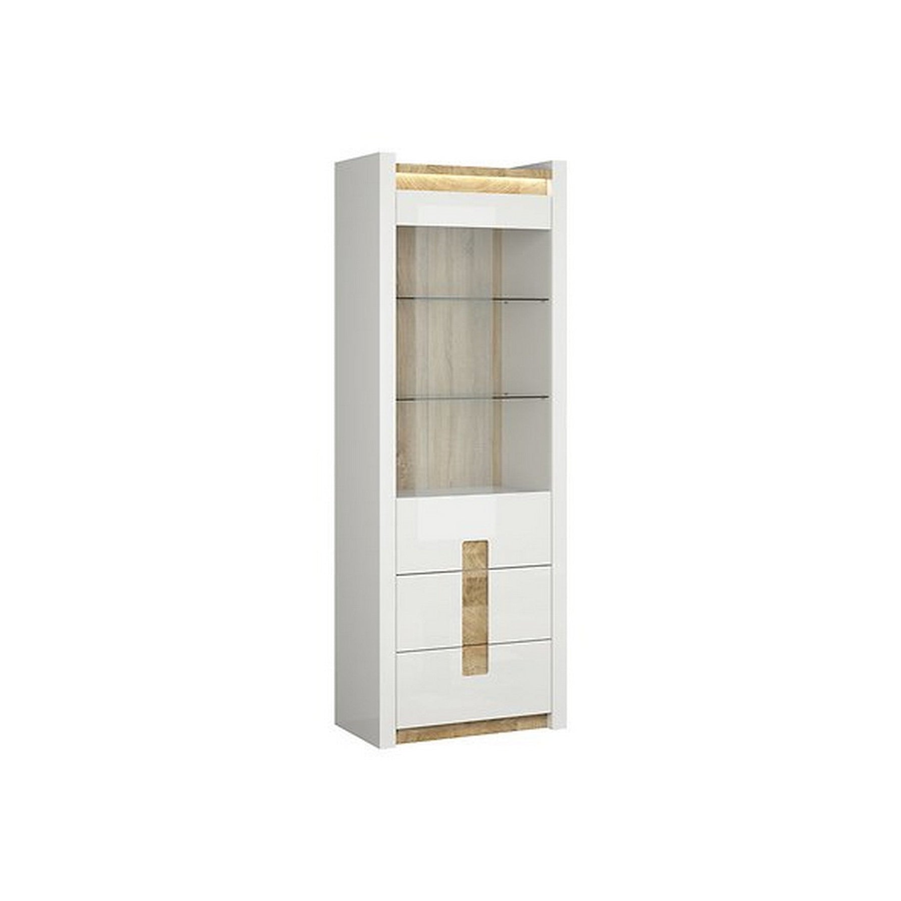 Vitrina living Alameda, 41,5x72x201,5 CM