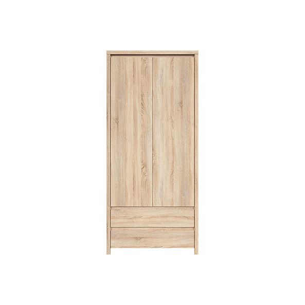 Dulap Kaspian sonoma, 90x40,5x200,5 cm.