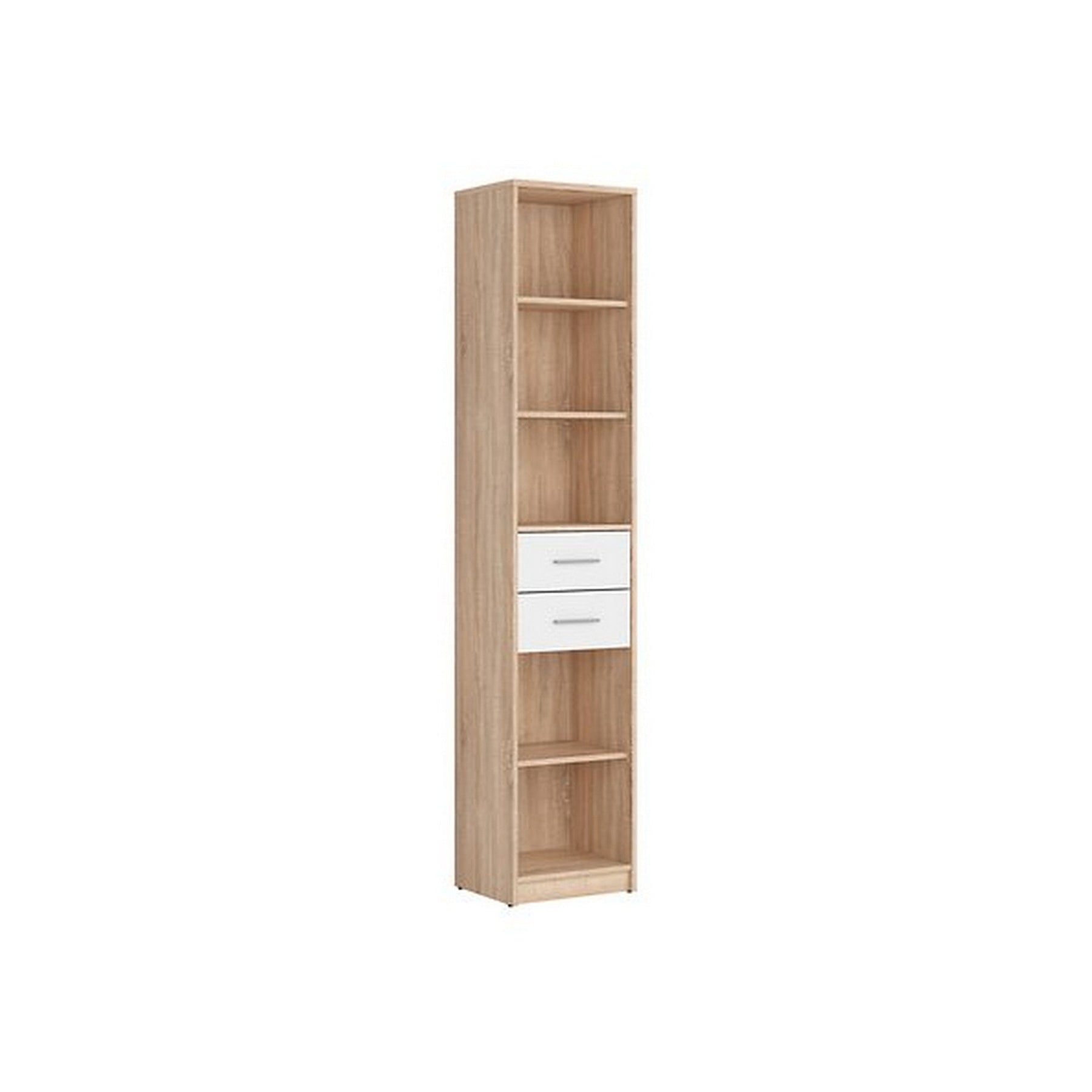 Corp biblioteca sonoma/alb Nepo Plus, 40X34X197 CM