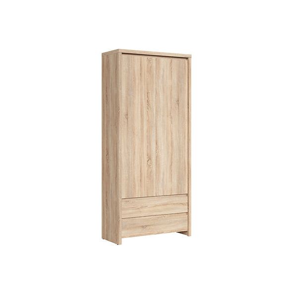 Dulap Kaspian sonoma, 90x40,5x200,5 cm.