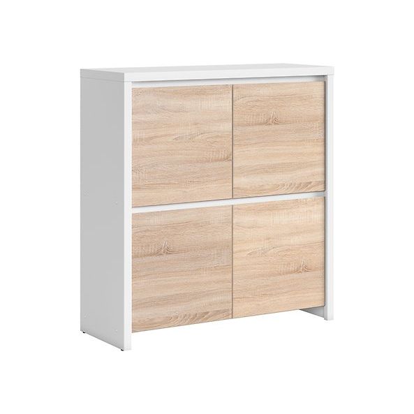 Mobilier comoda cu usi Kaspian, 105x40.5x112.5 cm