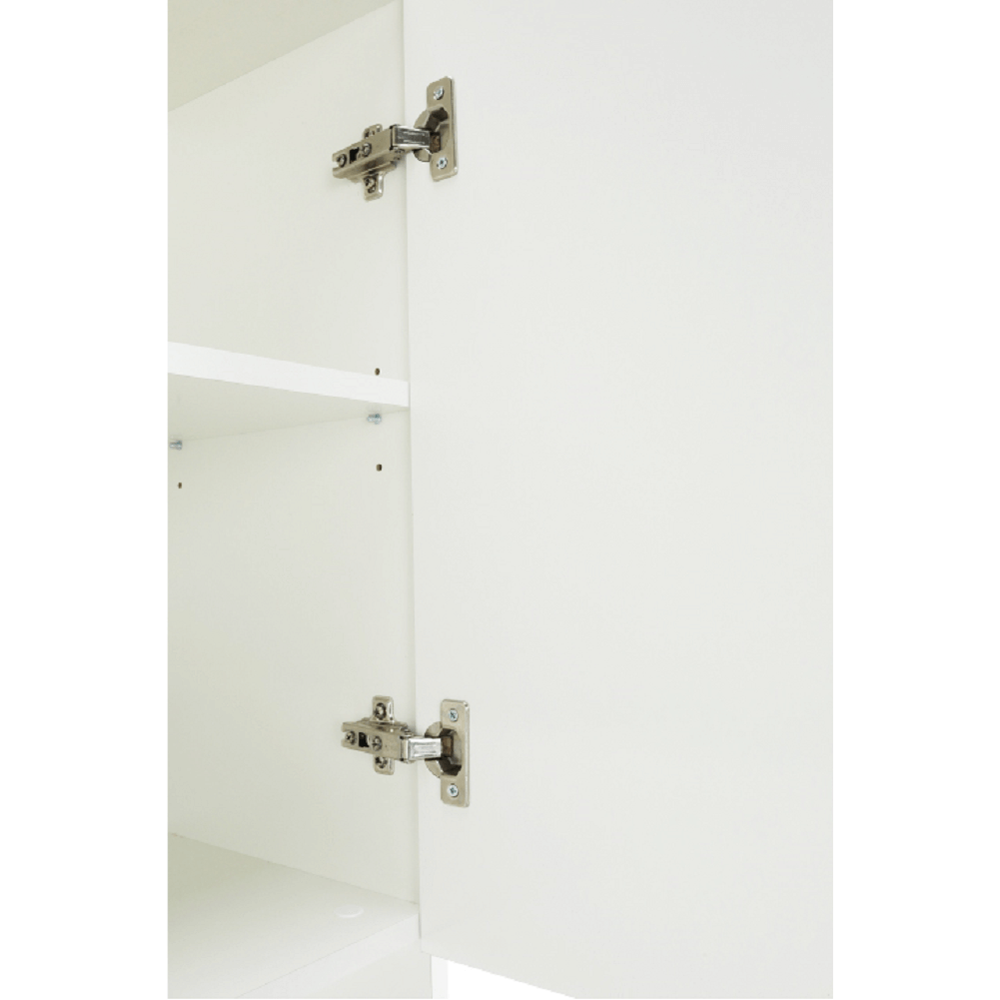 Dulap pentru masina de spalat NATALI alb, 64x32x190 cm.