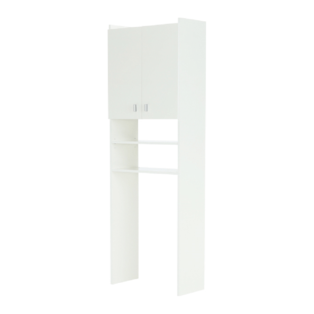 Dulap pentru masina de spalat NATALI alb, 64x32x190 cm.