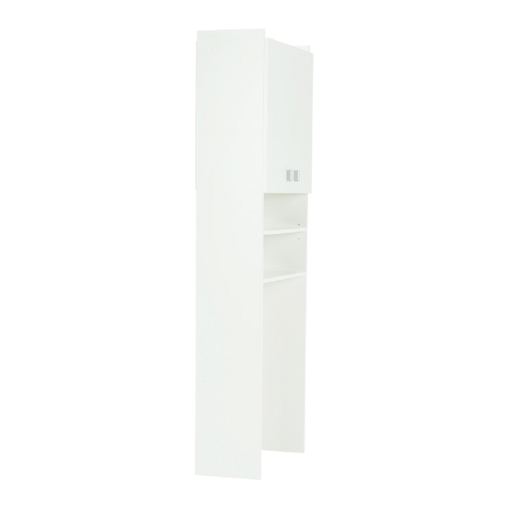 Dulap pentru masina de spalat NATALI alb, 64x32x190 cm.
