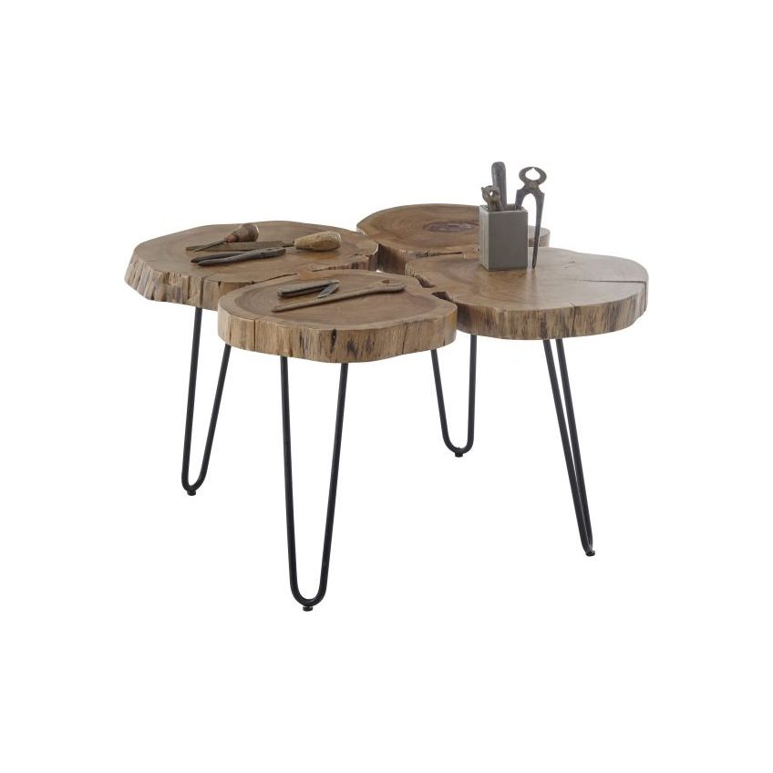 Masuta stejar Cole Mini, 78x56x72 cm