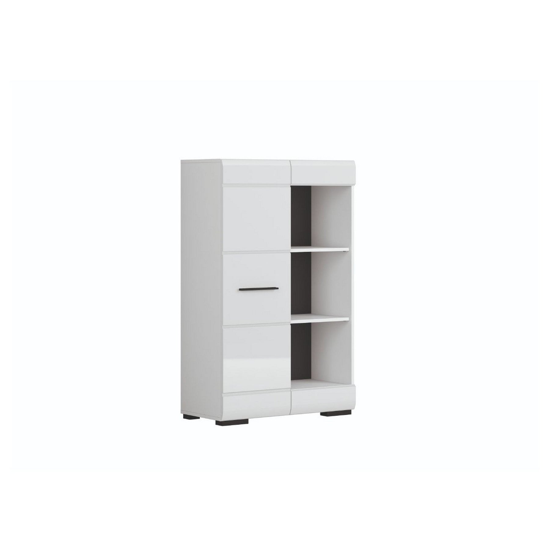 Comoda living cu dulap Fever, 80X38X127,5 CM