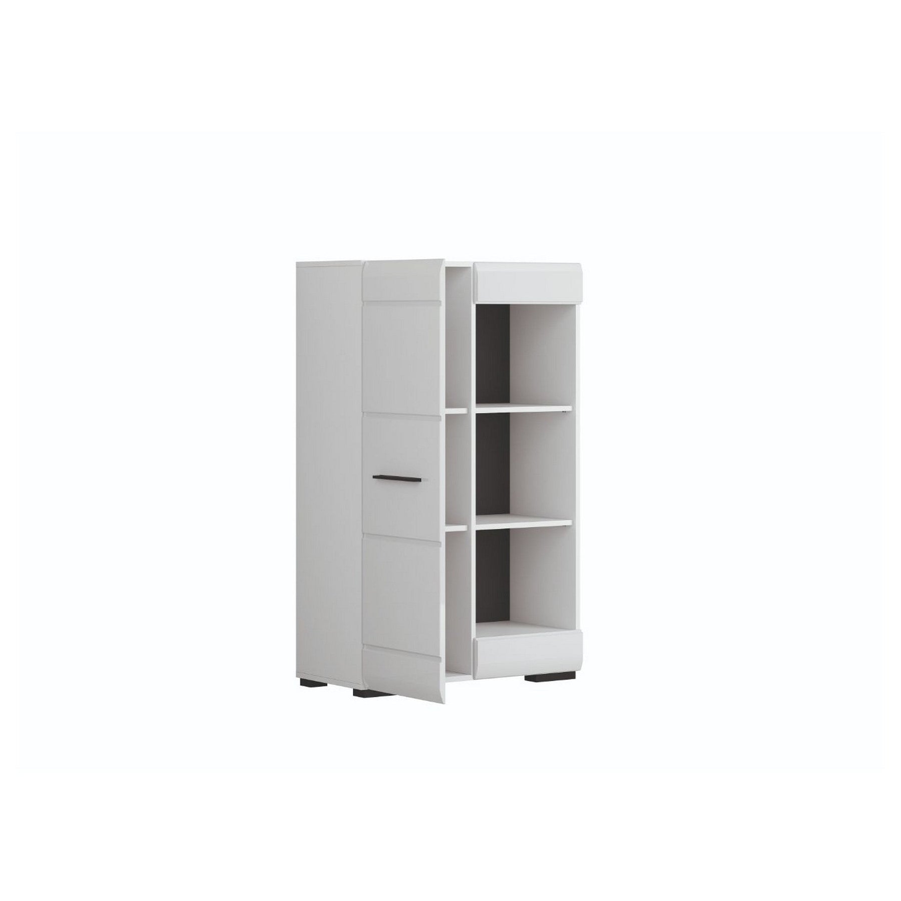 Comoda living cu dulap Fever, 80X38X127,5 CM