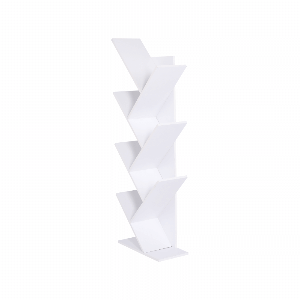 Biblioteca alba BAKI NEW TYP 2, 40x20x120 cm.