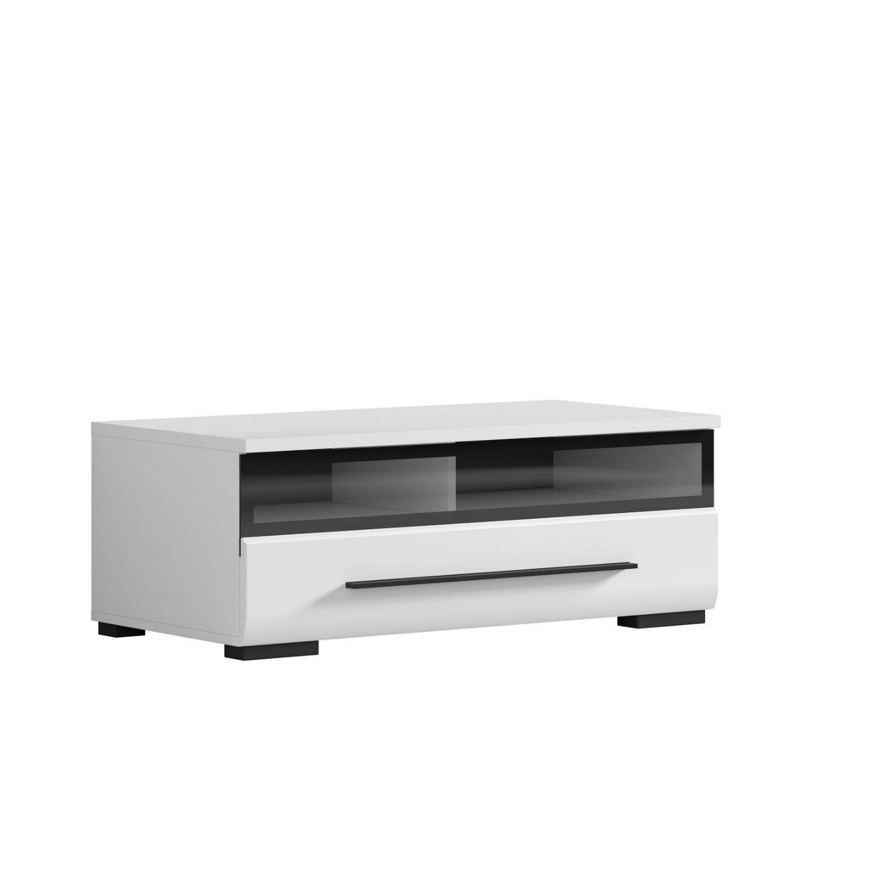 Comoda TV Fever, alb, 100X50X37 CM