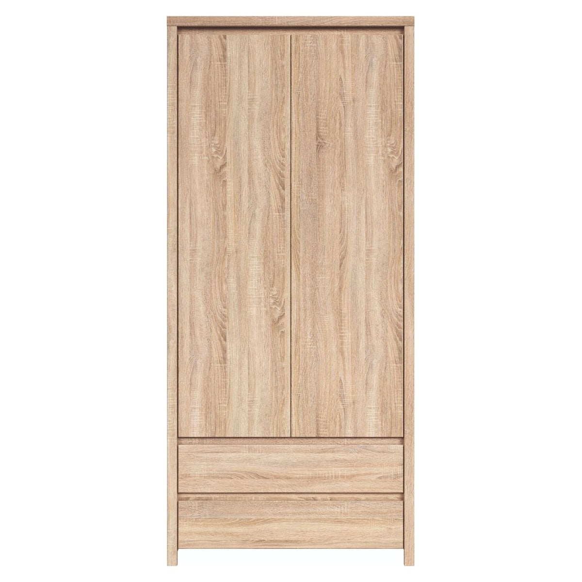 Dulap 2 usi hol stejar sonoma Kaspian, 90X55,5X200.5 CM