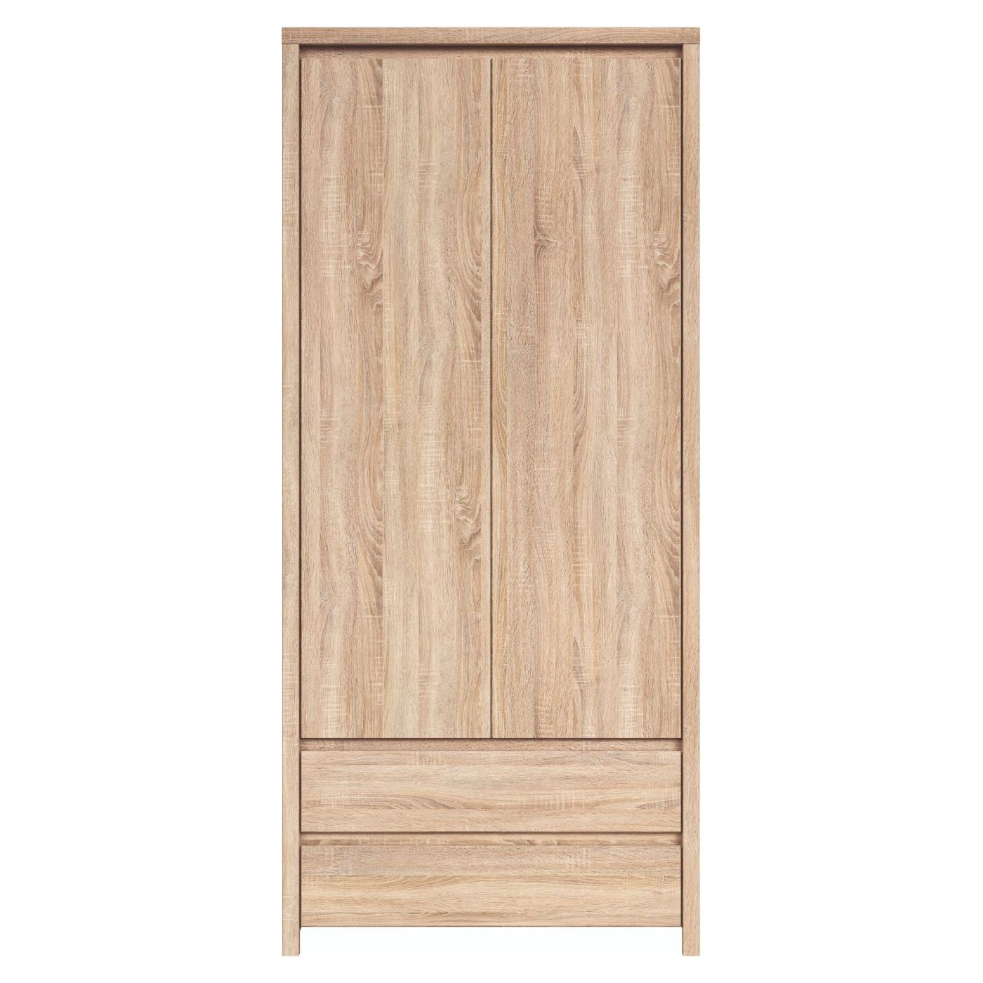 Dulap 2 usi hol stejar sonoma Kaspian, 90X55,5X200.5 CM