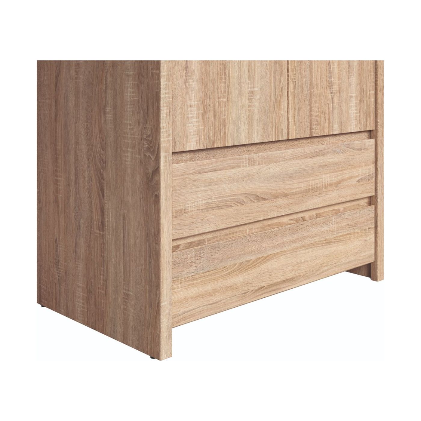Dulap 2 usi hol stejar sonoma Kaspian, 90X55,5X200.5 CM