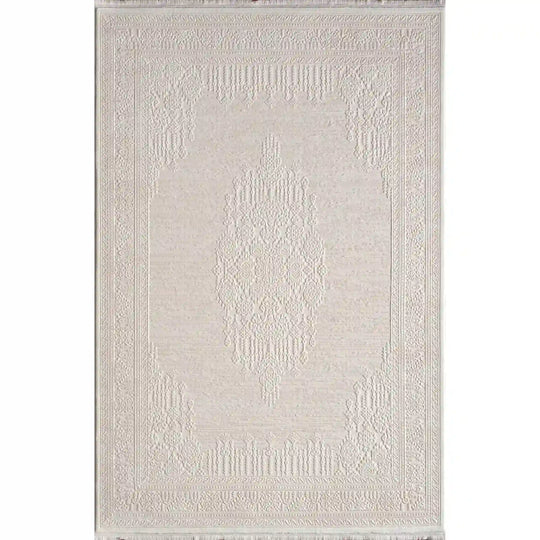 Covor ANETTA 03320B, 160x230 cm, forma dreptunghiulara, acril, crem