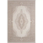 Covor ANETTA 03322A, 160x230 cm, forma dreptunghiulara, acril, crem/bej