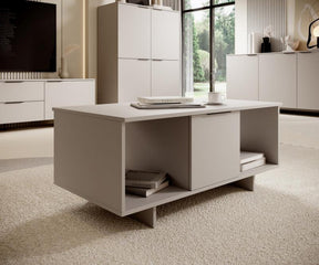 Masuta cafea ALMA, casmir, PAL laminat, 100x55x55 cm