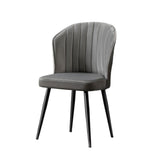 set de scaune 4 bucati rubi grey 107bck1101