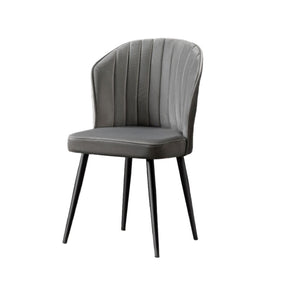 set de scaune 4 bucati rubi grey 107bck1101
