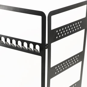 Suport bijuterii JEWEL-1, negru, metal, 45x40 cm