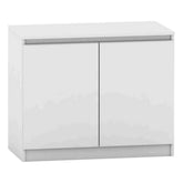 Comoda HANY NEW 008, DTD laminat, alb, 90x49x73,5 cm