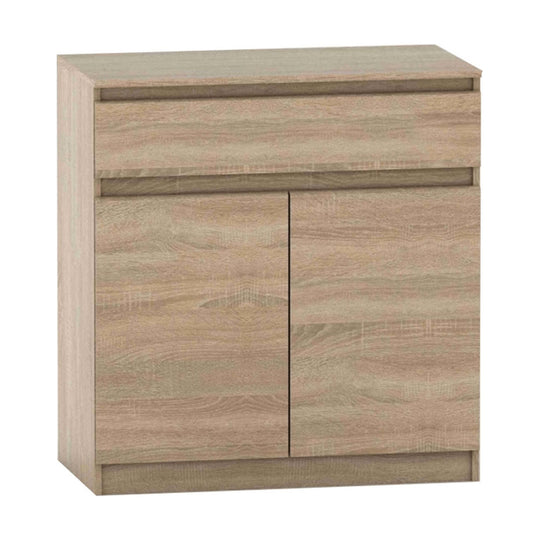 Comoda HANY NEW 007, DTD laminat, stejar sonoma, 90x49x95,4 cm