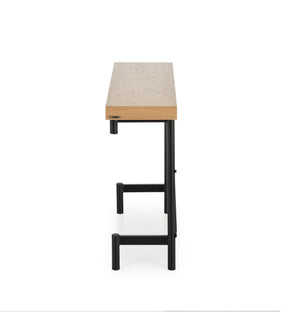 Consola Inferno stejar, 106x30x77 cm