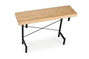 Consola Inferno stejar, 106x30x77 cm