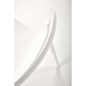 Scaun K490, plastic alb, 46x56x80 cm