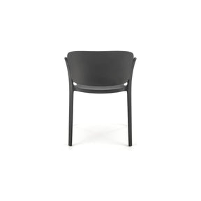 Scaun K491, negru, polipropilena, 60x67x76 cm