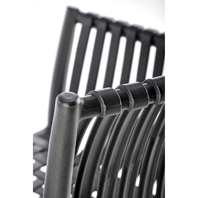Scaun K492, negru, polipropilena, 60X66X84 cm