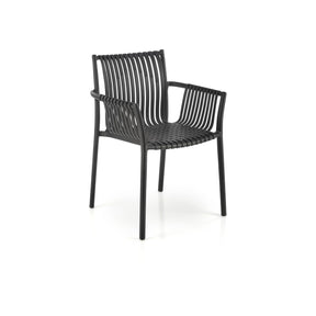 Scaun K492, negru, polipropilena, 60X66X84 cm