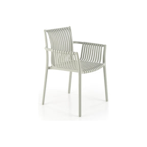 Scaun K492, gri, polipropilen, 60X66X84 cm