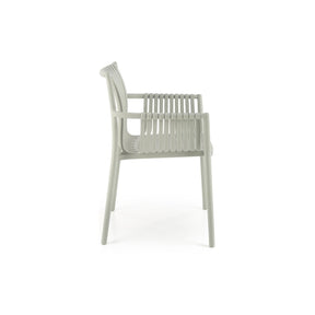 Scaun K492, gri, polipropilen, 60X66X84 cm