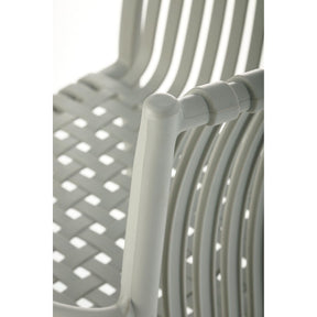 Scaun K492, gri, polipropilen, 60X66X84 cm