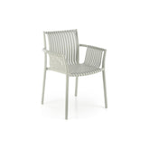 Scaun K492, gri, polipropilen, 60X66X84 cm