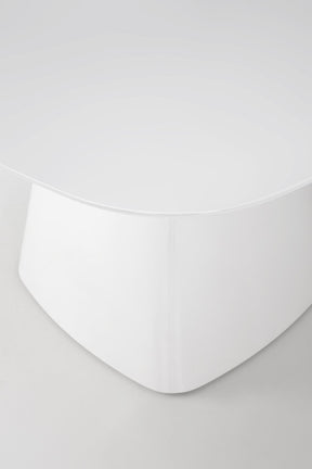 Masa FLAVIO, alb, 120x120x77 cm