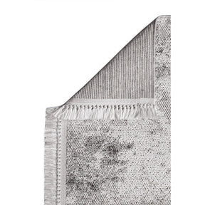 Covor BASTIA, 80x150 cm, forma dreptunghiulara, polipropilena, gri, 1275
