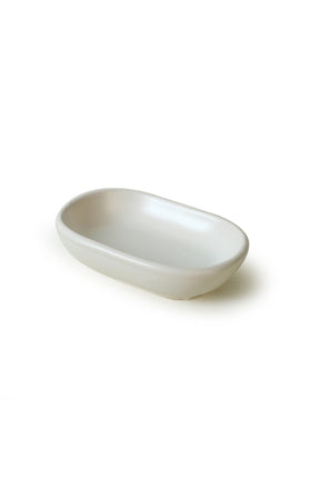 Set 6 boluri 275KRM2136, alb mat, ceramica, 11 cm