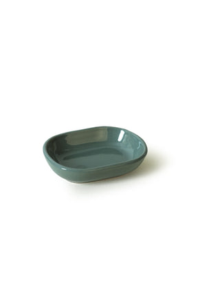Set 6 boluri 275KRM2141, verde inchis, ceramica, 11 cm
