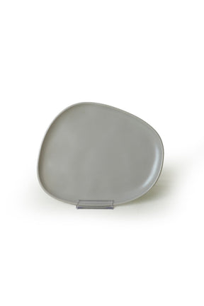 Set 6 farfurii 275KRM2207, gri, ceramica, 23 cm
