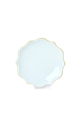 Set de cina 275KRM2222, 24 piese, alb, ceramica
