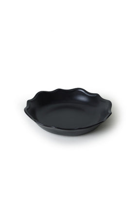 Set de cina 275KRM2341, 24 piese, negru mat, ceramica
