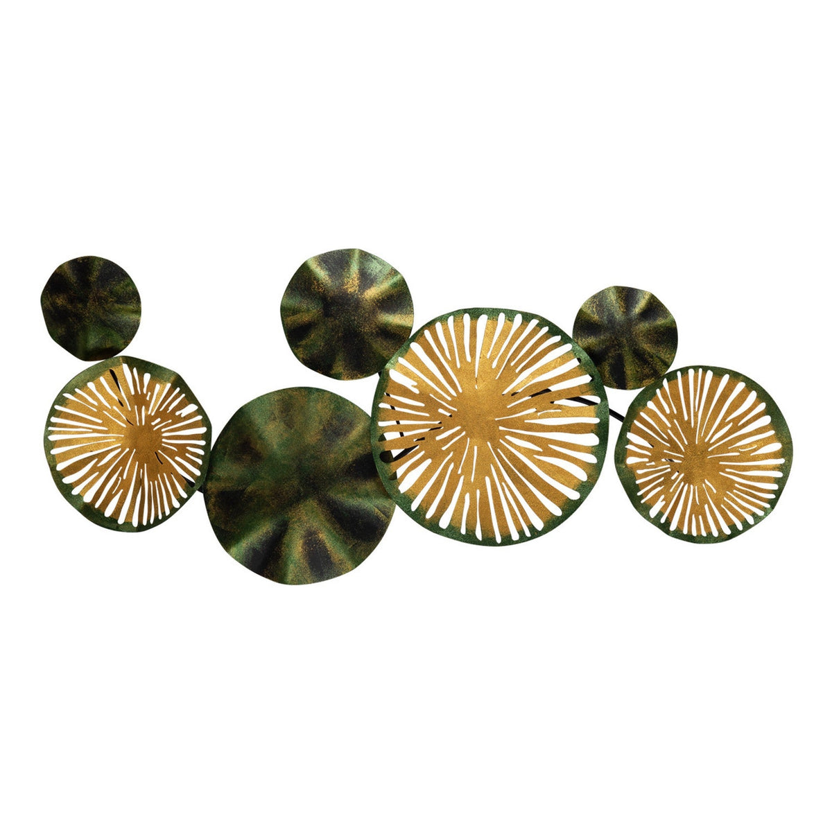 Decoratiune perete ASTRID - CH102-1, multicolor, metal, 79x35 cm