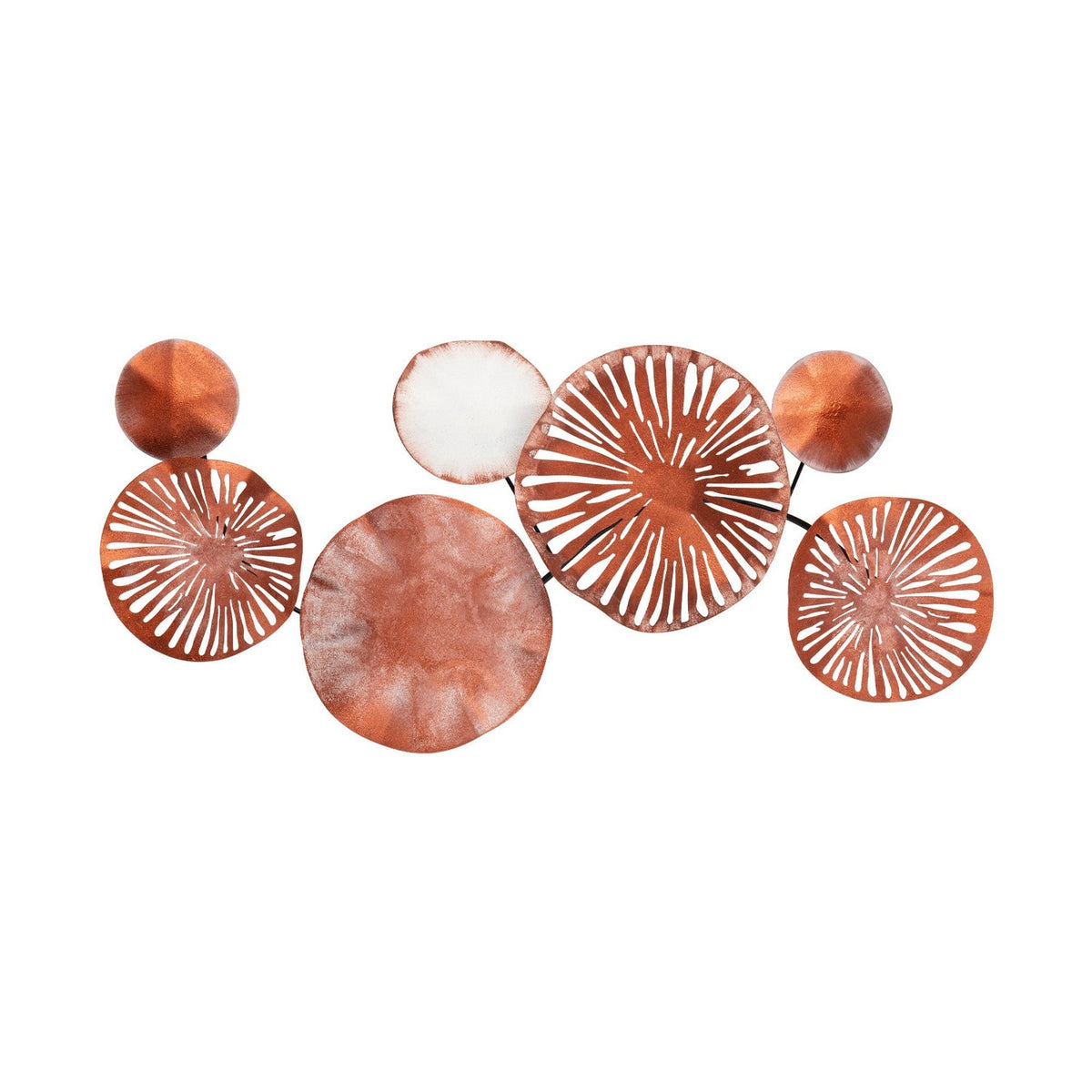 Decoratiune perete ASTRID - CH102-4, multicolor, metal, 79x35 cm
