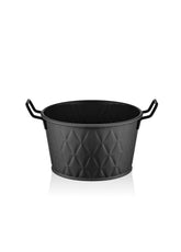 Cos paine PZM0128, negru, galvanizat, 8x8x8 cm