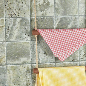 Stander prosoape 281MST2319, maro, lemn, 29x70 cm