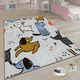Covor ASR CRPT-6, 160x230 cm, forma dreptunghiulara, poliester, multicolor