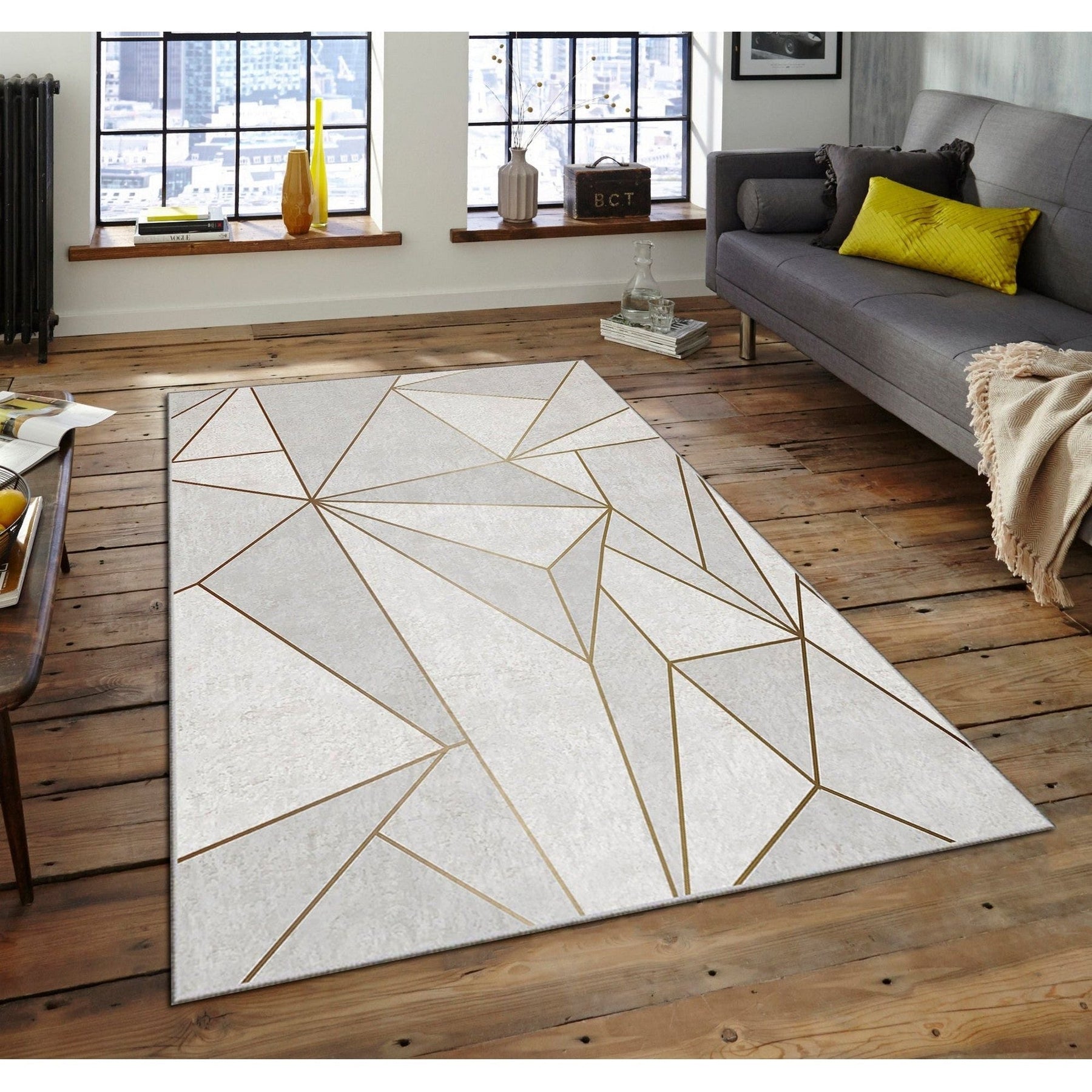 Covor, poliester, multicolor, 160×230 cm