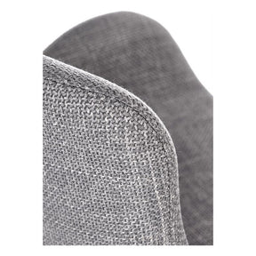 Scaun K475, gri/negru, stofa clasica/metal, 59x58x81 cm