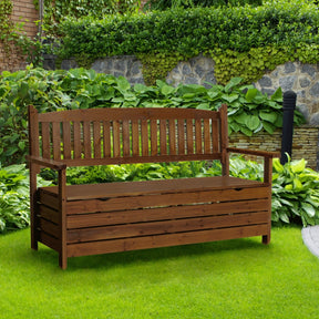Banca gradina AMULA, lemn, maro, 150x58x88 cm